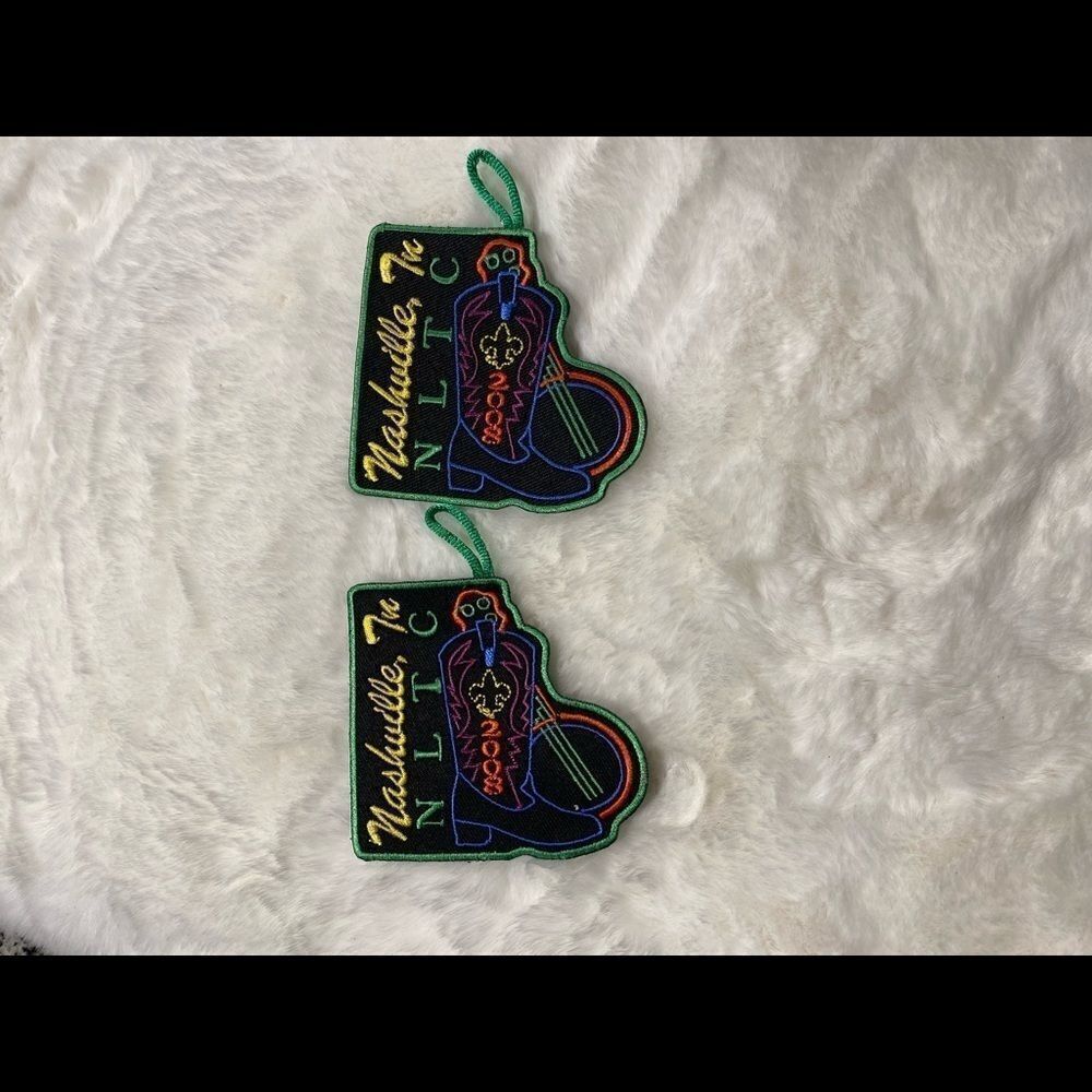 2 NLTC Nashville TN 2008 patches BSA Patch. NWOT